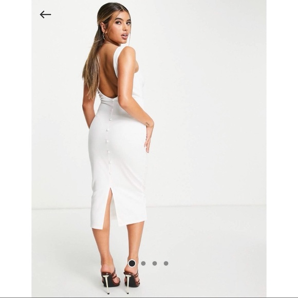 ASOS Button Back Midi - Picture 1 of 6